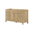 Custom image for Whitewashed Oak with Brushed Nickel Trim / No Mirror