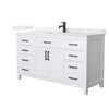 Custom image for White with Matte Black Trim / Giotto Quartz / No Mirror