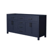 Custom image for Dark Blue with Matte Black Trim / No Mirror