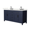 Custom image for Dark Blue with Matte Black Trim / Giotto Quartz / No Mirror