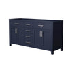 Custom image for Dark Blue with Brushed Nickel Trim / No Mirror