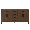 Custom image for Dark Walnut with Matte Black Trim / No Mirror