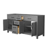 Custom image for Dark Gray with Matte Black Trim / No Mirror