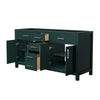 Custom image for Green with Brushed Nickel Trim / No Mirror