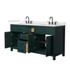 Custom image for Green with Matte Black Trim / Giotto Quartz / No Mirror