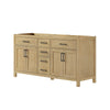Custom image for Whitewashed Oak with Matte Black Trim / No Mirror