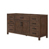 Custom image for Dark Walnut with Matte Black Trim / No Mirror
