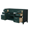 Custom image for Green with Brushed Nickel Trim / No Mirror