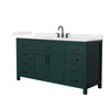 Custom image for Green with Matte Black Trim / Giotto Quartz / No Mirror