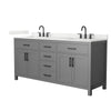 Custom image for Dark Gray with Matte Black Trim / Giotto Quartz / No Mirror