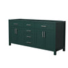 Custom image for Green with Brushed Nickel Trim / No Mirror