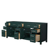 Custom image for Green with Brushed Nickel Trim / No Mirror