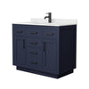 Custom image for Dark Blue with Matte Black Trim / Giotto Quartz / No Mirror