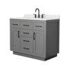Custom image for Dark Gray with Matte Black Trim / Giotto Quartz / No Mirror