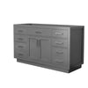 Custom image for Dark Gray with Brushed Nickel Trim / No Mirror