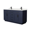 Custom image for Dark Blue with Matte Black Trim / Giotto Quartz / No Mirror