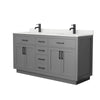 Custom image for Dark Gray with Matte Black Trim / Giotto Quartz / No Mirror