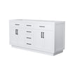 Custom image for White with Matte Black Trim / No Mirror