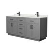 Custom image for Dark Gray with Matte Black Trim / Giotto Quartz / No Mirror