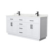 Custom image for White with Matte Black Trim / Giotto Quartz / No Mirror