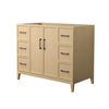 Custom image for White Oak with Matte Black Trim / No Mirror