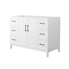 Custom image for White with Matte Black Trim / No Mirror