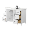 Custom image for White with Matte Black Trim / Giotto Quartz / No Mirror