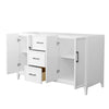 Custom image for White with Matte Black Trim / No Mirror