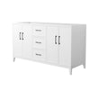 Custom image for White with Matte Black Trim / No Mirror