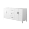 Custom image for White with Matte Black Trim / No Mirror