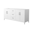 Custom image for White with Matte Black Trim / No Mirror