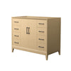 Custom image for White Oak with Matte Black Trim / No Mirror