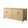 Custom image for White Oak with Matte Black Trim / No Mirror