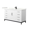 Custom image for White with Matte Black Trim / Giotto Quartz / No Mirror