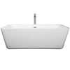 Custom image for White with Polished Chrome Trim / 68.88