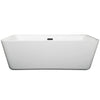 Custom image for White with Matte Black Trim / 68.88