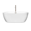 Custom image for White with Brushed Nickel Trim / 59.75
