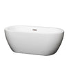 Custom image for White with Brushed Nickel Trim / 59.75