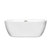 Custom image for White with Brushed Nickel Trim / 59.75