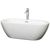 Custom image for White with Polished Chrome Trim / 68