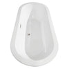 Custom image for White with Brushed Nickel Trim / 68