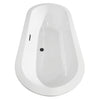 Custom image for White with Matte Black Trim / 68