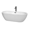 Custom image for White with Matte Black Trim / 71.5