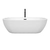 Custom image for White with Matte Black Trim / 71.5
