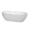 Custom image for White with Shiny White Trim / 71.5