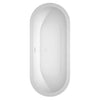 Custom image for White with Shiny White Trim / 71.5