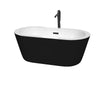 Custom image for Black with Matte Black Trim / 59.75