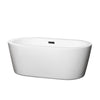 Custom image for White with Matte Black Trim / 59.75