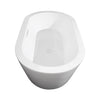 Custom image for White with Shiny White Trim / 59.75