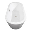 Custom image for White with Brushed Nickel Trim / 67